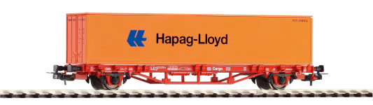 PIKO 57700 - H0 - Containertragwagen 1x40 Hapag_Lloyd der DB-Cargo; Ep. V